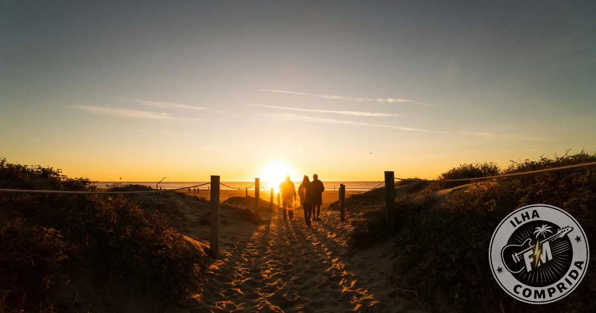 Pôr do Sol em Ilha Comprida Litoral Paulista