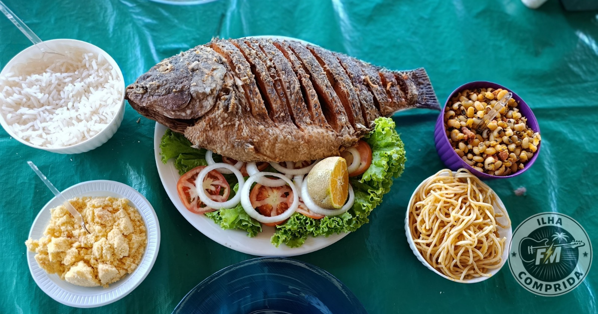 Restaurante com frutos do mar em Ilha Comprida