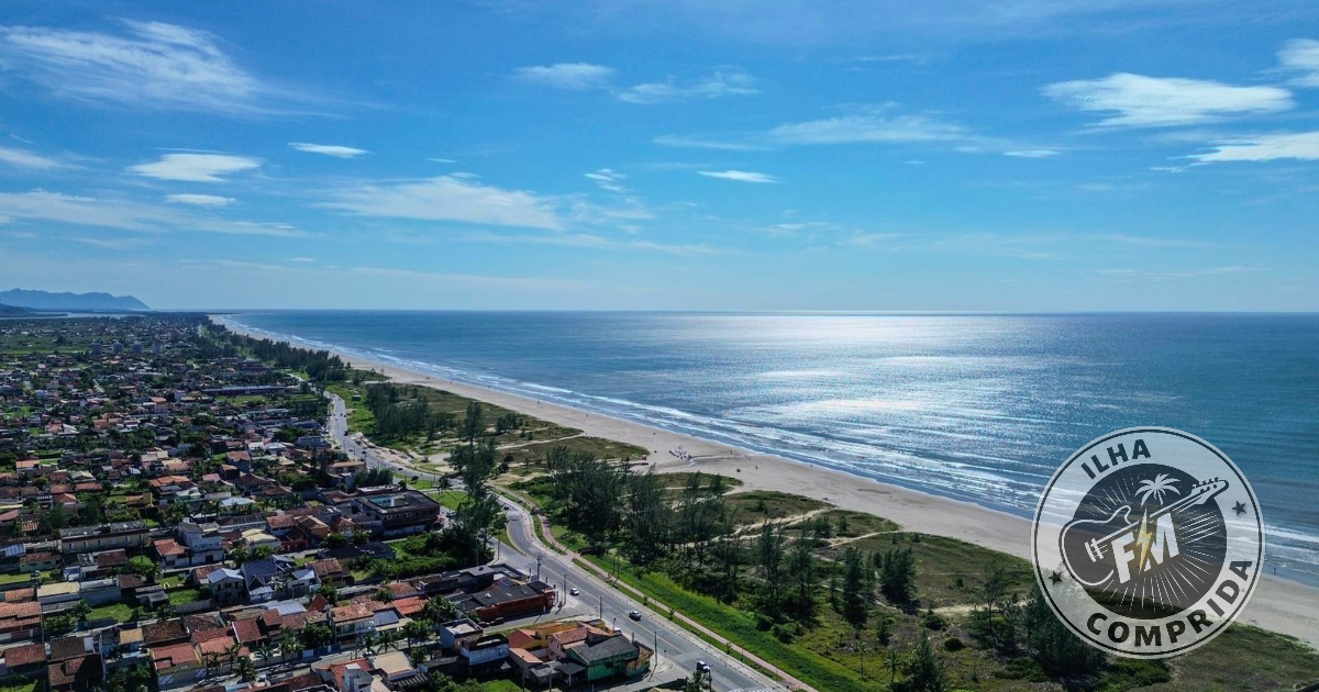 Praia de Ilha Comprida no Litoral Sul de São Paulo