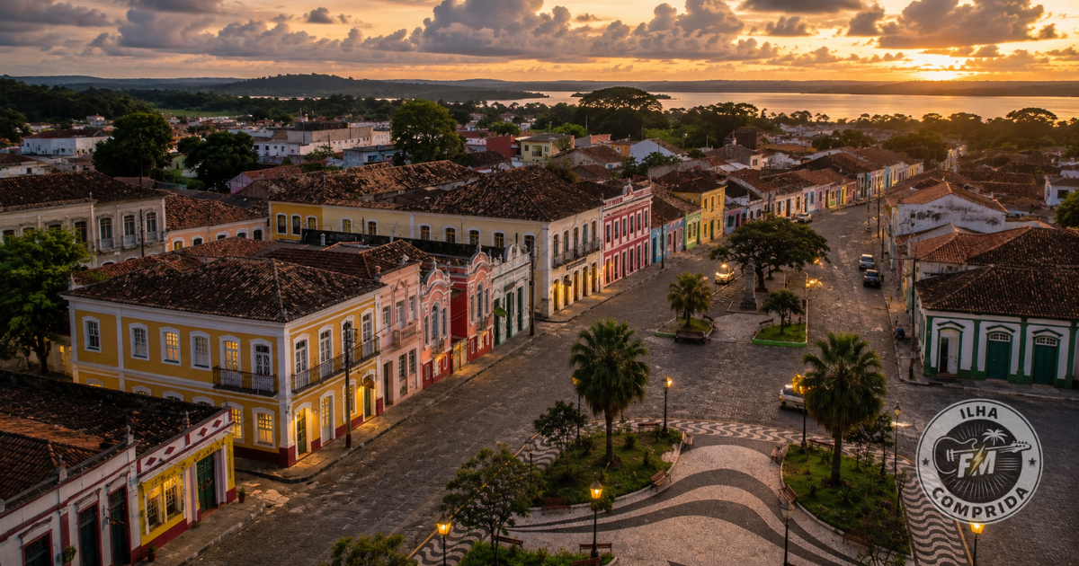 Centro Histórico de Iguape no litoral sul de São Paulo